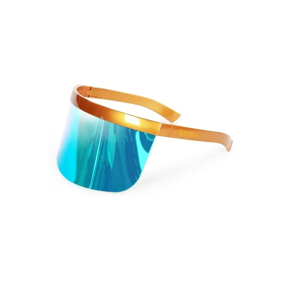 TIPSY ELVES MILLION DOLLAR BABY VISOR SUNGLASSES‎ IN HARD CASE - NEW!!
